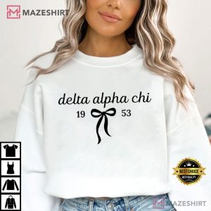 Delta Alpha Chi Custom Coquette Sorority T Shirt (4)