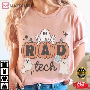 Rad Tech Radiology Tech Halloween Spooky Season T Shirt (2)