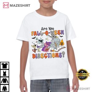 Are You Fall O Ween Direction Spooky Halloween Teacher T Shirt (4)