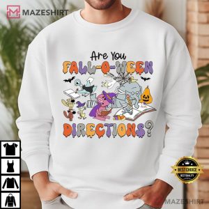 Are You Fall O Ween Direction Spooky Halloween Teacher T Shirt (3)
