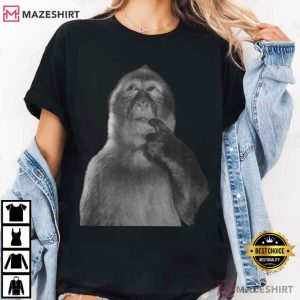 Funny Monkey Stupid Meme T Shirt (4)