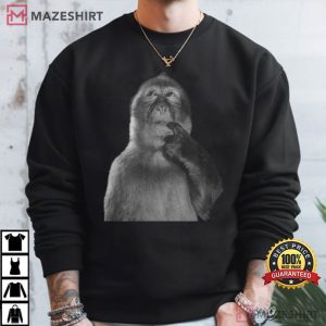 Funny Monkey Stupid Meme T Shirt (1)