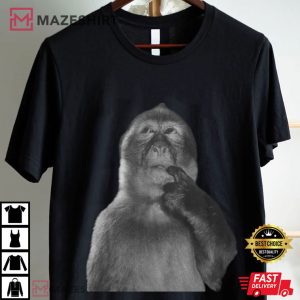 Funny Monkey Stupid Meme T Shirt (2)