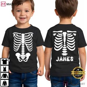 Skeleton Halloween Costume Custom Matching T Shirt (2)