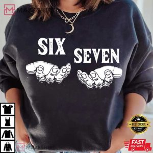 Six Seven 6 7 Funny Meme T Shirt (4)