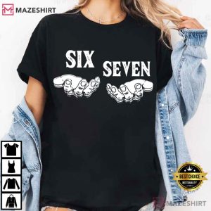 Six Seven 6 7 Funny Meme T Shirt (2)
