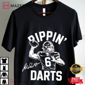Jaxson Dart Rippin Darts New York Football T Shirt (1)