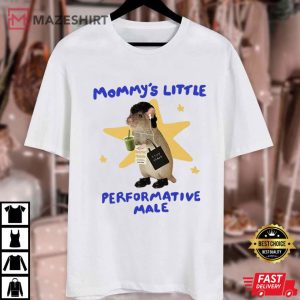 Mommy's Little Performative Male Funny Rat T Shirt (1)
