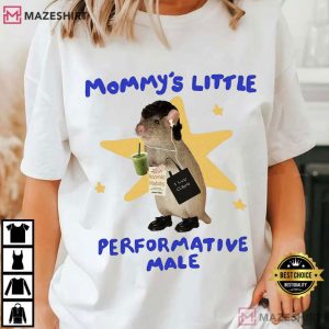Mommy's Little Performative Male Funny Rat T Shirt (3)
