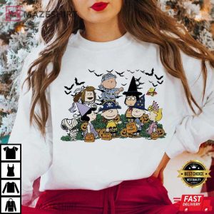 Peanuts Halloween Snoopy Great Pumpkin Fall T Shirt (4)