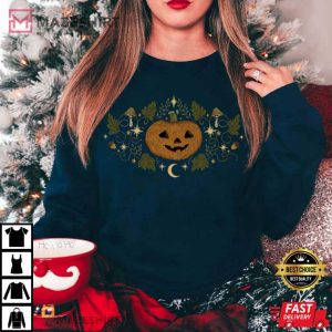 Halloween Pumpkin Jack O' Lantern Spooky Season T Shirt (4)