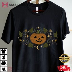 Halloween Pumpkin Jack O' Lantern Spooky Season T Shirt (1)