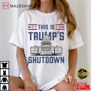 Trump Save Healthcare From Government Shutdown Political T Shirt (4)