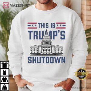 Trump Save Healthcare From Government Shutdown Political T Shirt (1)