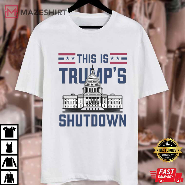 Trump Save Healthcare From Government Shutdown Political T-Shirt Trump Save Healthcare From Government Shutdown Political T-Shirt