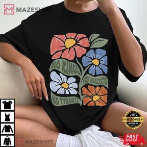 No Kings No Fascists No Tyrants Anti Trump Since 1776 T Shirt (1)