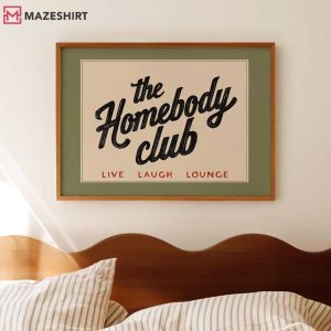 The Homebody Club Introvert Quotes Poster