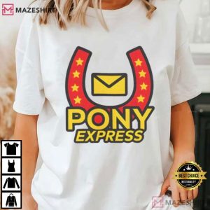 Pony Express Uniform Jersey Mouthwash Cosplay T Shirt (3)