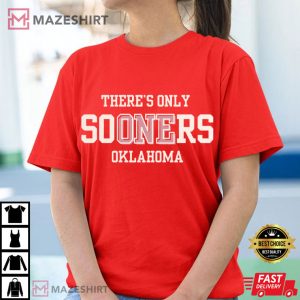 Oklahoma Sooners There's Only One Gameday Football T Shirt (3)
