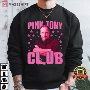 The Sopranos Pink Tony Club Tony Soprano TV Series T Shirt (4)