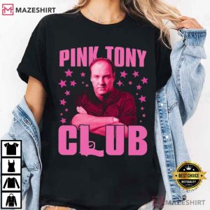 The Sopranos Pink Tony Club Tony Soprano TV Series T Shirt (3)