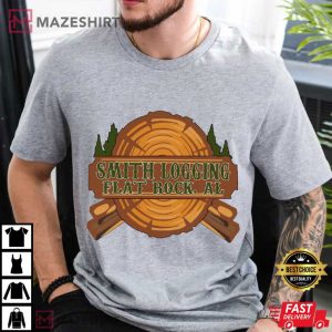 Logging Business Logo Custom T-Shirt