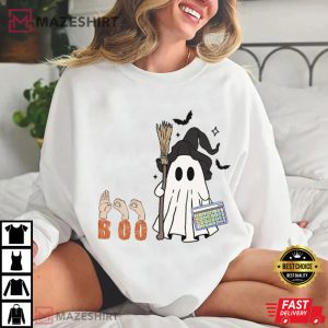 Halloween Speech Therapy AAC SLP T Shirt (4)