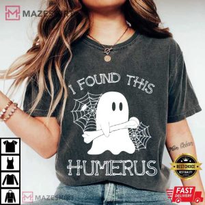 I Found This Humerus Halloween Nurse Spooky T Shirt (3)