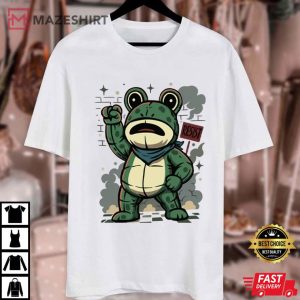 Portland Freedom Frog Resistance Protest Activist T Shirt (1)