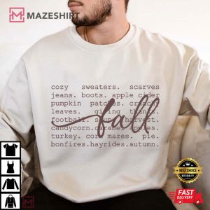 Fall Definition Thanksgiving Gift T Shirt (4)