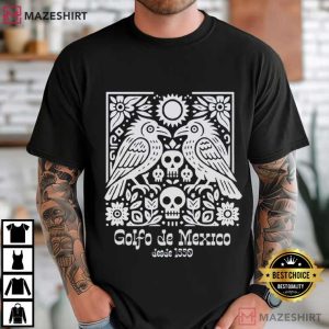 Gulf Of Mexico Crow Anti Trump Political T Shirt (2)