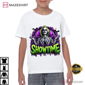 Beetlejuice Showtime Halloween Spooky Season T Shirt (3)