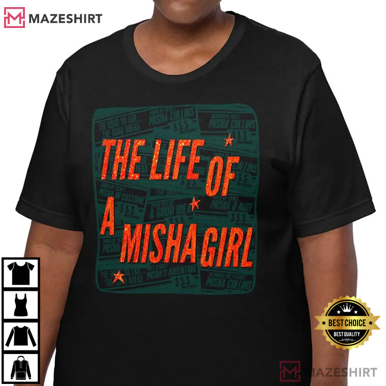 The Life Of A Misha Girl Swifties Fan Gift T-Shirt The Life Of A Misha Girl Swifties Fan Gift T-Shirt
