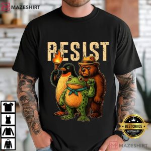 Resist Animal Unity Vintage Political Protest T Shirt (2)