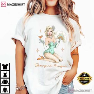 Vintage Showgirl Magic Glam Pin Up Swifties T-Shirt