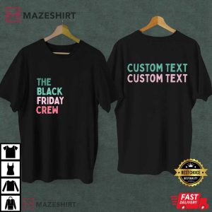 Black Friday Group Shopping Holiday Custom T Shirt (2)