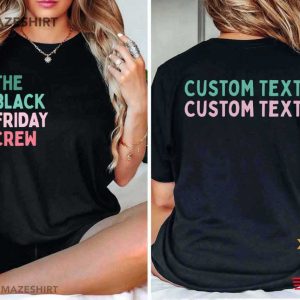 Black Friday Group Shopping Holiday Custom T Shirt (1)