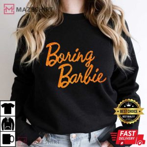 Boring Barbie Lyric Showgirl Era Music T Shirt (2)