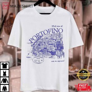 That View Of Portofino Was On My Mind Elizabeth Taylor Showgirl T Shir (1)