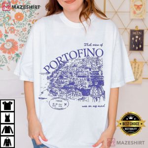 That View Of Portofino Was On My Mind Elizabeth Taylor Showgirl T Sh