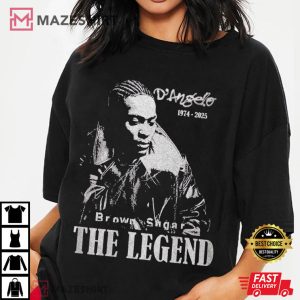 D'Angelo The Legend RnB 2000's Music T Shirt (3)