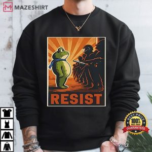 Portland Frog Protest Resist T Shirt (4)