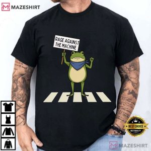 Portland Frog Rage Against The Machine Abolish ICE T Shirt (5)