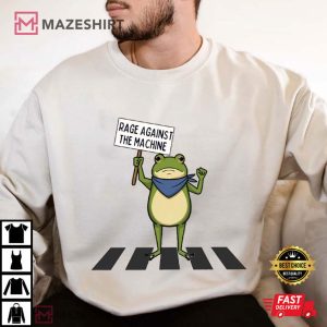 Portland Frog Rage Against The Machine Abolish ICE T Shirt (6)