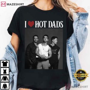 Jonas Brothers I Love Hot Dads 20th Anniversary Tour 2025 Fan Merch T Shirt (3)