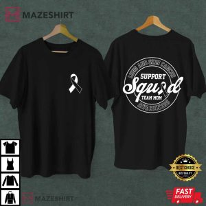 Lung And Skin Cancer Awareness Support Squad T Shirt (1)