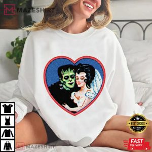 Frankenstein Monster Halloween Dark Fantasy Graphic T Shirt (4)