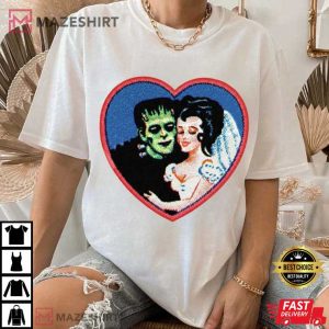 Frankenstein Monster Halloween Dark Fantasy Graphic T-Shirt
