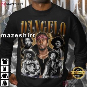 Vintage D'Angelo Brown Sugar Tour Rnb 2000s T Shirt (1)