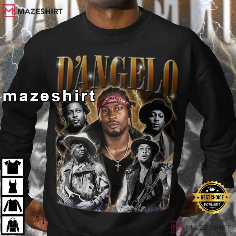 Vintage D'Angelo Brown Sugar Tour Rnb 2000s T-Shirt Vintage D'Angelo Brown Sugar Tour Rnb 2000s T-Shirt